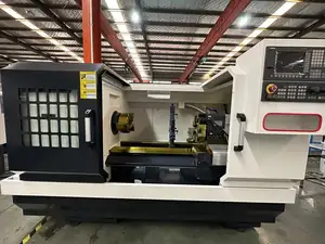 מכירה חמה באיכות טובה ck6150 מיני מתכת cnc מחרטת cnc סגסוגת גלגל מערכת מחרטה