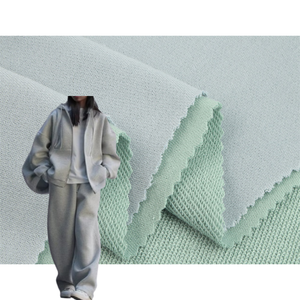 Tissu tricoté <span class=keywords><strong>100</strong></span> % <span class=keywords><strong>polyester</strong></span> W007 30s pour le visage et le bas des vêtements - Product Image 1