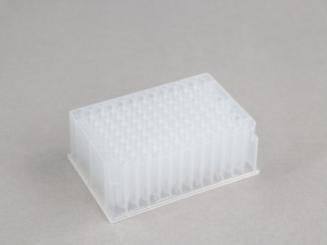 แผ่นบ่อน้ำลึกโพลีโพรพิลีนโพลีเมอร์โปร่งใสใช้ทางการแพทย์<span class=keywords><strong>96</strong></span>หลุม - Product Image 3