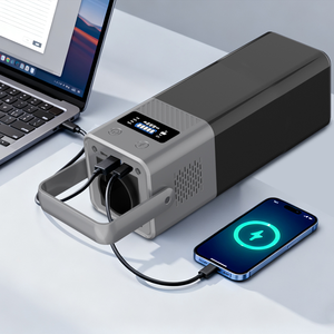 เครื่องกำเนิดไฟฟ้าพลังงานแสงอาทิตย์แบบพกพา 200W สถานีพลังงานแบตเตอรี่ 192Wh สำหรับการตั้งแคมป์ การเดินทาง และการใช้งานกลางแจ้ง - Product Image 3