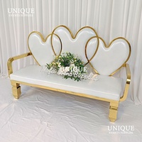 Fauteuil Canapé Lounge Queen et King, Vente Usine, Luxe Style Européen, Canapé-Fauteuil en Cuir Blanc ou Velours pour Événements de Mariage