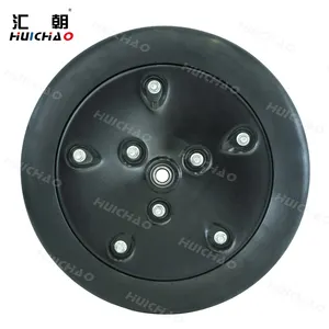 high quality tire 1x14 inch steel rim rubber tyre agriculture planter press wheel