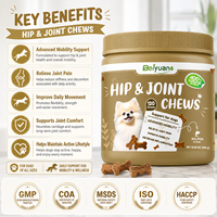 Complément alimentaire pour la mobilité des chiens, sous forme de friandises molles pour les articulations, avec glucosamine, chondroïtine, MSM, pour la santé osseuse, fabricant OEM