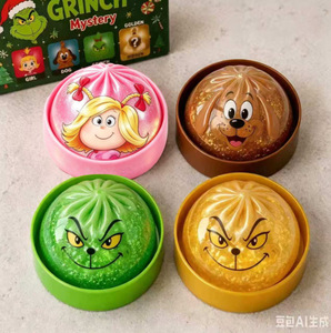 Caja Misteriosa Sorpresa de Navidad 2026: Grinch, Monstruo Verde, Dumplings, Fantasma de Halloween, <span class=keywords><strong>Minecraft</strong></span>, Juguete Blandito, Regalo, Juguete Antiestrés - Product Image 2