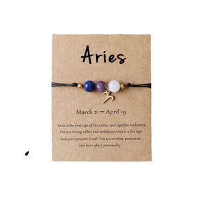Vente en gros <span class=keywords><strong>de</strong></span> bracelets zodiaque pour femmes et hommes bracelets d'<span class=keywords><strong>horoscope</strong></span> en pierre <span class=keywords><strong>de</strong></span> quartz <span class=keywords><strong>de</strong></span> roche cristaux <span class=keywords><strong>de</strong></span> pierres précieuses <span class=keywords><strong>de</strong></span> guérison cadeaux <span class=keywords><strong>du</strong></span> zodiaque - Product Image 1
