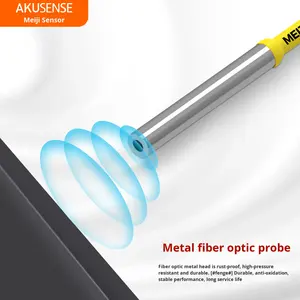 AKUSENSE-Sonda de sensor de fibra óptica de alta elasticidad, reflexión difusa, haz pasante, respuesta de 0,1 ms, 5V, NPN/PNP - Product Image 2