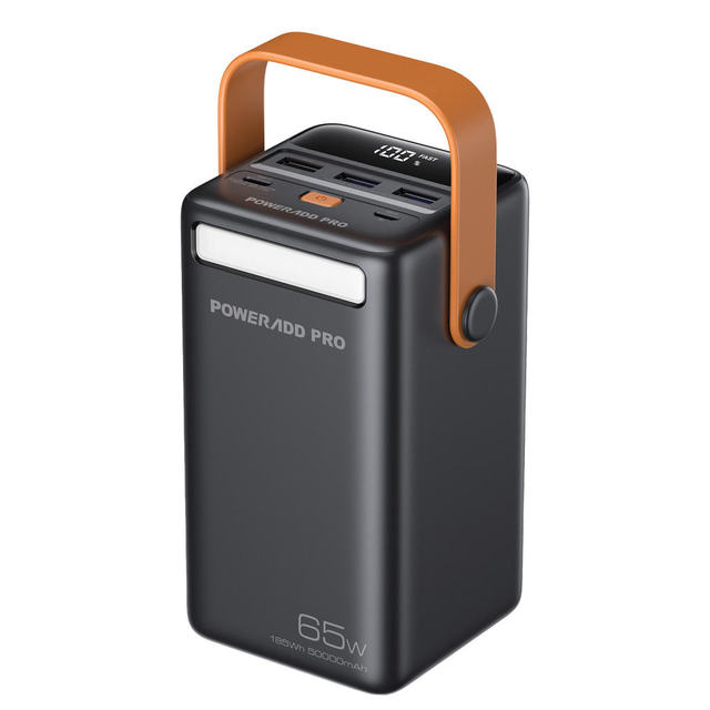 50000mah Large Capacity Laptop Power Banks 22.5W Super Fast Charge Power Banks Outdoor 60000mah PD20W Power Bank for Camping