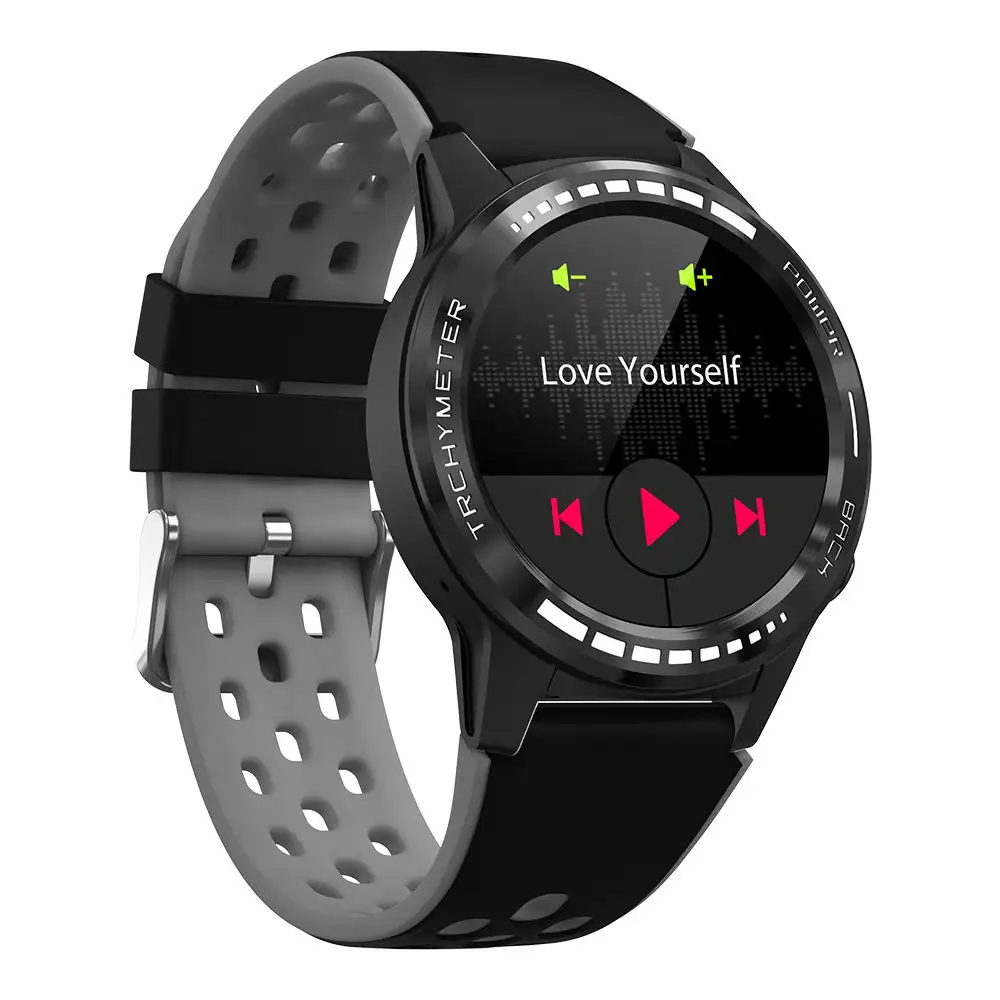 N M7S GPS Sport Tracking Smart Watch Voice Call Dynamic Heart Rate Compass Barometer Altitude Dual-Mode Smartwatch for Man