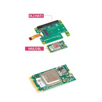 Kit IA Raspberry Pi HAILO8L avec module IA HAILO8L M.2 HAT+ et carte d'extension RPI Hailo-8L pour accélération IA, nouvelle version 5