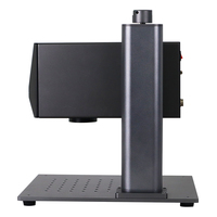 Marqueur laser à fibre mini HD 4K, 8,5 kg, machine de gravure et de marquage laser pour métal, plastique, cuir, bois peint