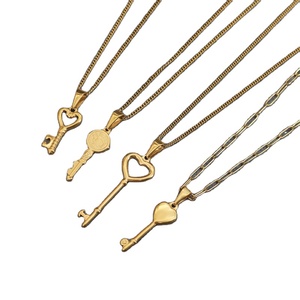 Colgante de Corazón de Durazno Vintage de Acero de Titanio al por Mayor para Proveedores, Colgante DIY para Collar, Accesorios de Adorno Populares - Product Image 1