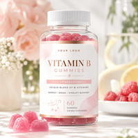Winstown OEM Gommes multi-vitamines Supplément Vitamines Gummy a C D E B Folate Biotine Calcium Complément alimentaire d'usine