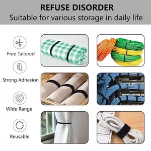 Tự dính Nylon Dây đeo với bền buộc ban nhạc nhựa móc vòng lặp Tie xuống cho Drone pin móc và vòng lặp Băng - Product Image 4