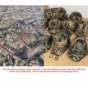 Gorra de Béisbol Deportiva con Estampado de Camuflaje Sublimado para Exteriores - Product Image 6