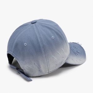 Casquette de baseball unisexe 6 panneaux en coton 100% délavé, doux, déchiré et teint, style mode outdoor, pour toutes les saisons, vente en gros - Product Image 3