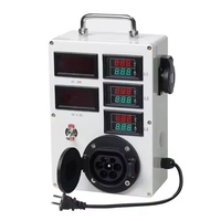 Simulateur de chargeur de véhicule électrique portable personnalisé de type 2, courant nominal 32A/16A, sortie neuve, testeur