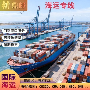 Dingyou International Sea Freight LCL FCL DDP Transport Logistique de Marchandises Sensibles - Product Image 3