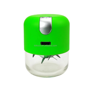 Broyeur d'herbes électrique portable 50-63 mm en métal et plastique, pour tabac et épices - Product Image 1
