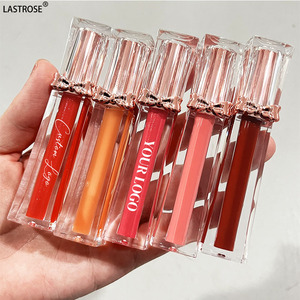Vegan Nude Brown Rhinestone Lip Gloss Cute <strong>Clear</strong> Glossy Moisturizing High Pigment <strong>Sunscreen</strong> Long Lasting - Product Image 6