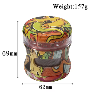 Nuovo Design in metallo fumante erba smerigliatrice Abs manuale erba smerigliatrice in <span class=keywords><strong>plastica</strong></span> in lega di zinco tabacco smerigliatrice <span class=keywords><strong>per</strong></span> la vendita - Product Image 6