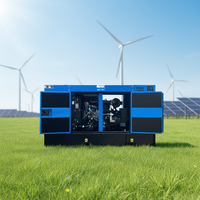 Petit générateur diesel 12kw 15kva Générateur diesel pour usage domestique Coque silencieuse avec moteur de bonne qualité