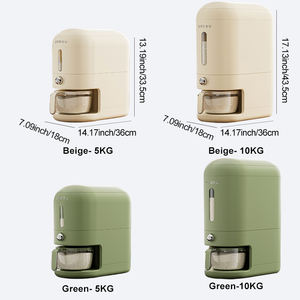 UFORU Grand récipient hermétique pour riz en plastique, boîte de rangement pour céréales, nourriture, riz, seau à riz, distributeur de céréales, cuisine - Product Image 4