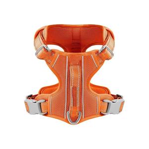 <span class=keywords><strong>Harnais</strong></span> pour grand <span class=keywords><strong>chien</strong></span> en matériau réfléchissant ultra-résistant, collier d'entraînement éducatif, étiquette d'identification pour promenade de grands chiens - Product Image 3