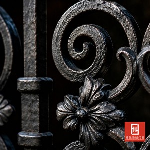 Grilles <span class=keywords><strong>de</strong></span> sécurité décoratives modernes en fer forgé pour appartements avec fonction antivol et design en fer forgé sculpté - Product Image 4