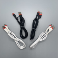 Câble de données USB Foxconn pour iPhone 6 7 8 Plus X XS XR 11 12 imprimante et câble de charge blindé pour tresse d'ordinateur