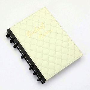 Carnet de planification budgétaire mensuelle personnalisé en cuir PU à spirale, avec 80 feuilles de papier – Vente en gros - Product Image 3