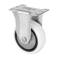 Nouvelle conception Roue pivotante en nylon PA pour salle blanche et en acier inoxydable SUS 304, 3, 4, 5 pouces, pour tables de ping-pong