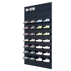 Nhà Máy Outlet kim loại quần áo kệ đứng tầng thường vụ quần áo thể thao bóng giày hiển thị là viết tắt của cửa hàng thể thao - Product Image 2