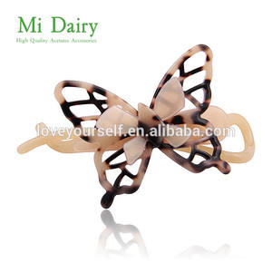 Moshaily — pinces à cheveux professionnel en acétate, appareil ajouré les cheveux papillons, barrettes pour femmes et filles, CSN0041 - Product Image 3