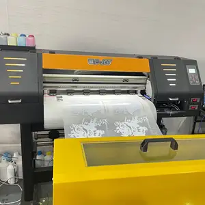 Toptan 2022 DTF 65cm/A3 T shirt PET Film dijital yazıcı ve toz shaker fabrika fiyat T shirt baskı