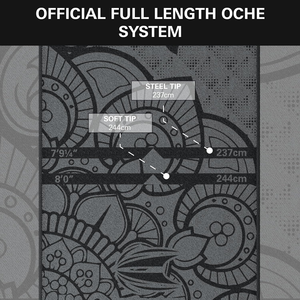 Tapis <span class=keywords><strong>de</strong></span> protection <span class=keywords><strong>de</strong></span> sol en caoutchouc antidérapant 100 % nylon personnalisé avec oche surélevée pour l'entraînement et la pratique des jeux <span class=keywords><strong>de</strong></span> fléchettes – Vente en gros - Product Image 3