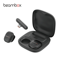Microphone cravate sans fil 2,4 GHz avec clip USB-C / pour interface iOS pour enregistrement vidéo Android iPhone YouTube Vlog