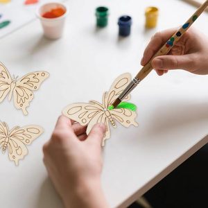 <b>Spring</b> Crafts for Kids, Wooden <b>Spring</b> Ornaments to Paint, 8 Styles Unfinished Wood Crafts for Home Hanging <b>Decorations</b> - Product Image 5