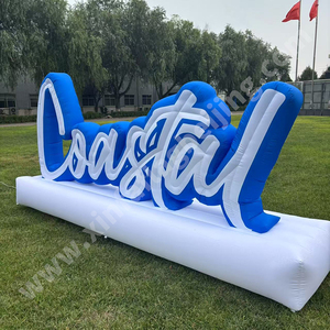 Chất lượng cao biểu tượng tùy chỉnh lớn khổng lồ quảng cáo ngoài trời inflatables kinh doanh Inflatable chữ - Product Image 5