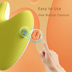 Pétrissage du bas du dos Coussin de massage chauffant pour la taille Lombaire Dos Relax Appareil de massage pour chaise Canapé-lit Bureau Voyage - Product Image 5