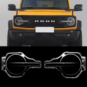 Par de Cubiertas de Lentes de Faro Delantero para Ford <span class=keywords><strong>Bronco</strong></span> 2021-2023, Izquierda y Derecha, Repuesto OE M2DZ13008F M2DZ13008E FO2502425 FO2503425 - Product Image 5