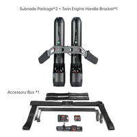 Scooter sous-marin Waydoo Subnado Premium, commande au pouce, vitesse rapide, idéal pour les sports nautiques, cadeau d'anniversaire ou de Noël, eaux océaniques