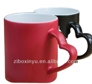 Taza <span class=keywords><strong>de</strong></span> sublimación con mango <span class=keywords><strong>de</strong></span> corazón, 11 oz, mágica - Product Image 2