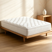 Matelas hybride à ressorts ensachés zéro pression, taille King, isolation des mouvements, soulagement de la pression, mobilier de maison, vente en gros usine
