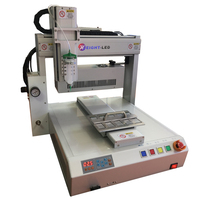 Distribution automatique d'adhésif de colle liquide et système de durcissement UV LED Tête de distribution multi-axes de haute précision intégrée