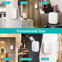 Diffuseur d'huiles essentielles commercial mural sans eau de 400 ml avec technologie Bluetooth intelligente, minuterie, diffusion silencieuse pour grande surface