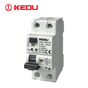 Disyuntor de corriente residual KEDU CKDL7 tipo B 1P + N 25A-63A 6kA/10kA RCCB miniatura con TUV CCC CB CE - Product Image 4