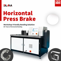 Presse plieuse horizontale automatique économique BLMA avec contrôleur numérique, petite capacité de pression
