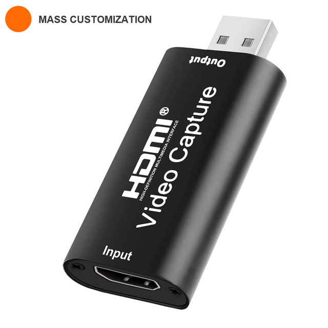 Factory Direct High Quality 1080p 60fps Live Streaming HDMI to USB 3.0 4K Video HDMI Capture Card with Audio