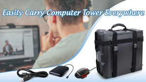 Nouvelle housse de transport pour ordinateur portable en néoprène EVA, résistante à la chaleur, imperméable, légère et rigide - Product Image 3