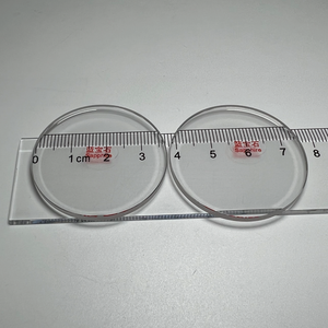 Instruments d'optique de précision D37.5*3 Équipement CVD Fenêtre en verre optique Pièce de mesure de profondeur Caractéristiques de résolution 0.3 Personnalisé - Product Image 3